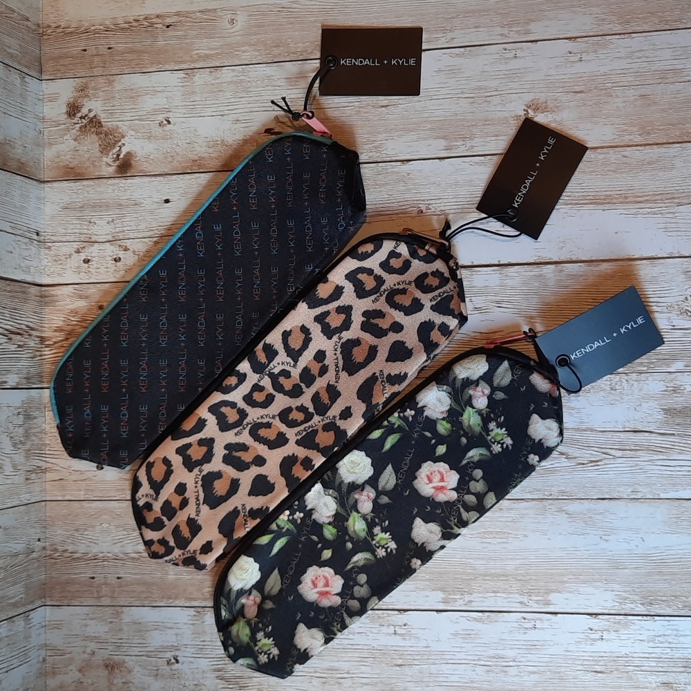 Kendall + Kylie Makeup Pouch set of 3